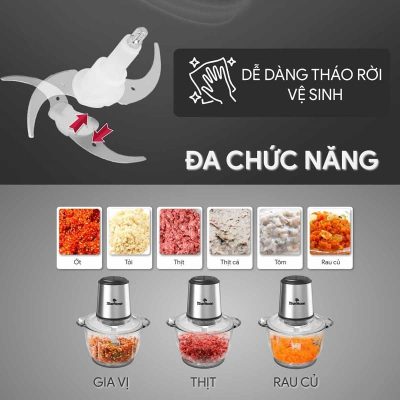 Máy Xay Thịt BlueStone CHB-5145 2 Lít 350W
