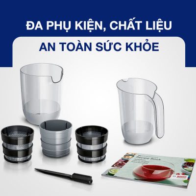 Máy ép trái cây chậm Bosch MESM731M 